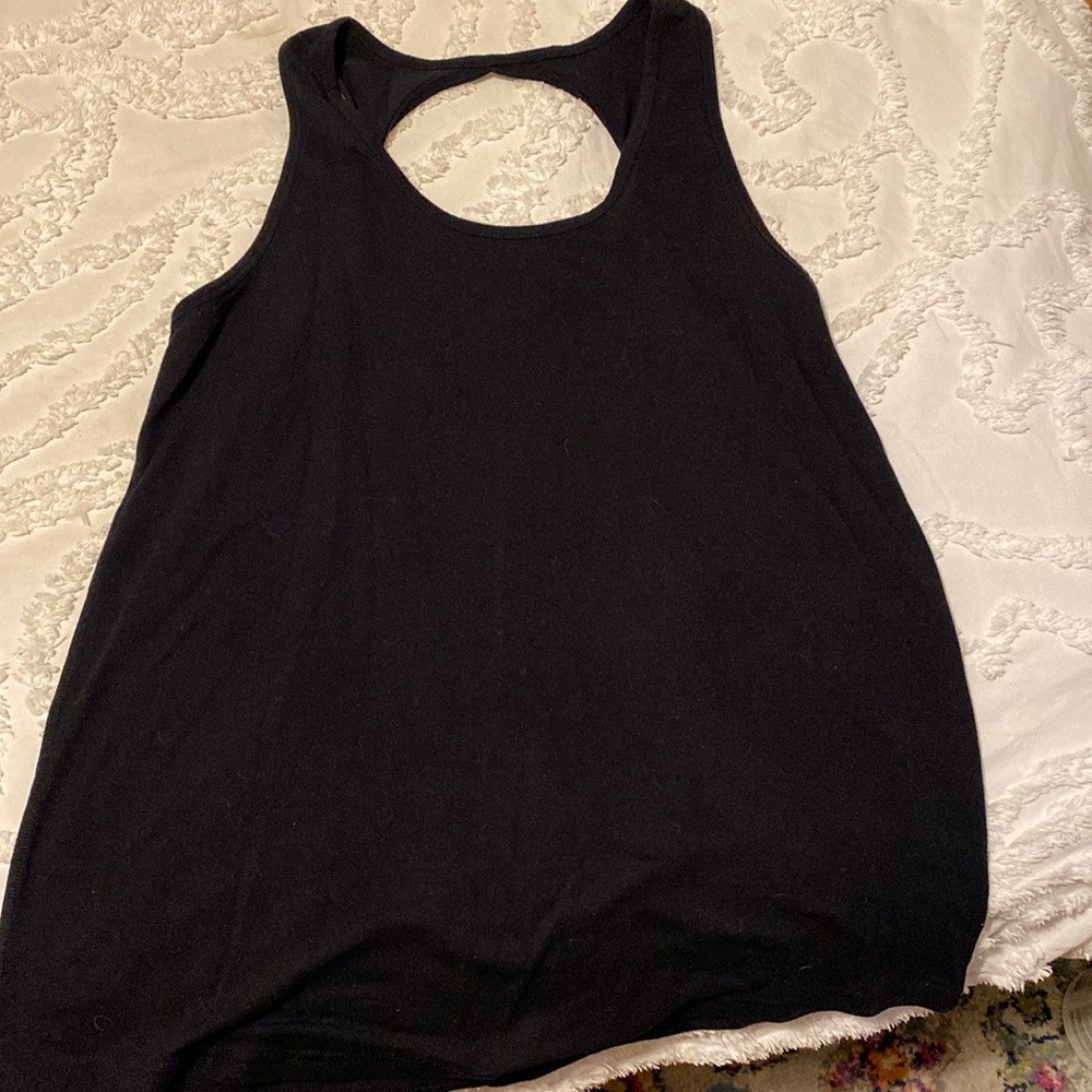 Zyia twist tank black